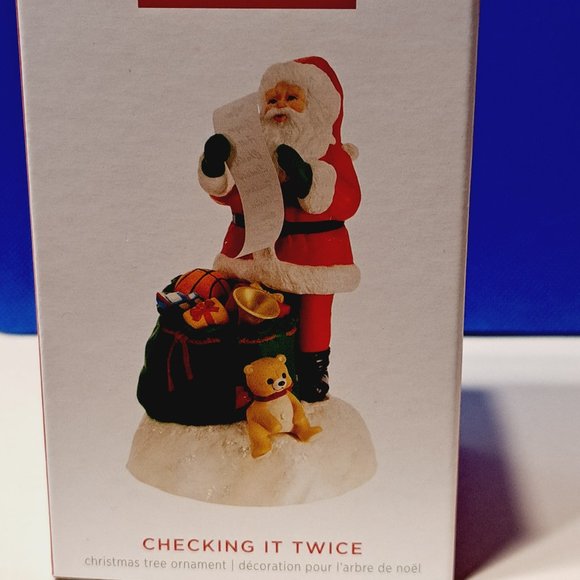 Hallmark 2023 Keepsake Checking it Twice - Magic - Light and Sound Ornament - Picture 5 of 5